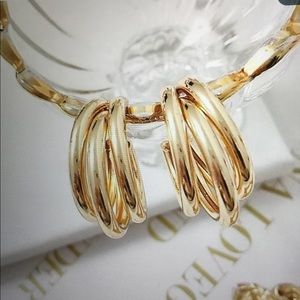 Large hollow Earrings